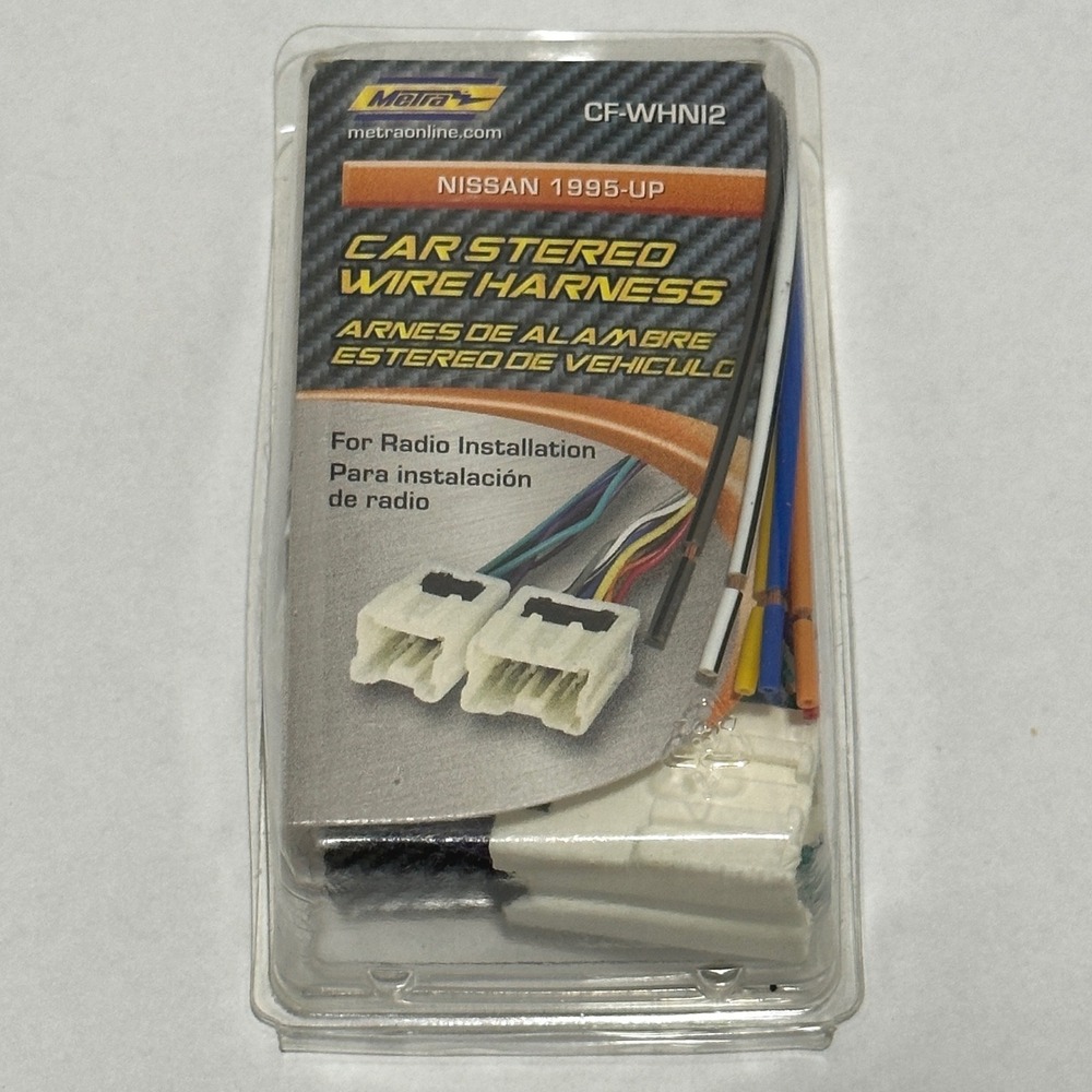 Metra Car Stereo Wire Harness Nissan 1995-UP CF-WHNI2 Radio Install